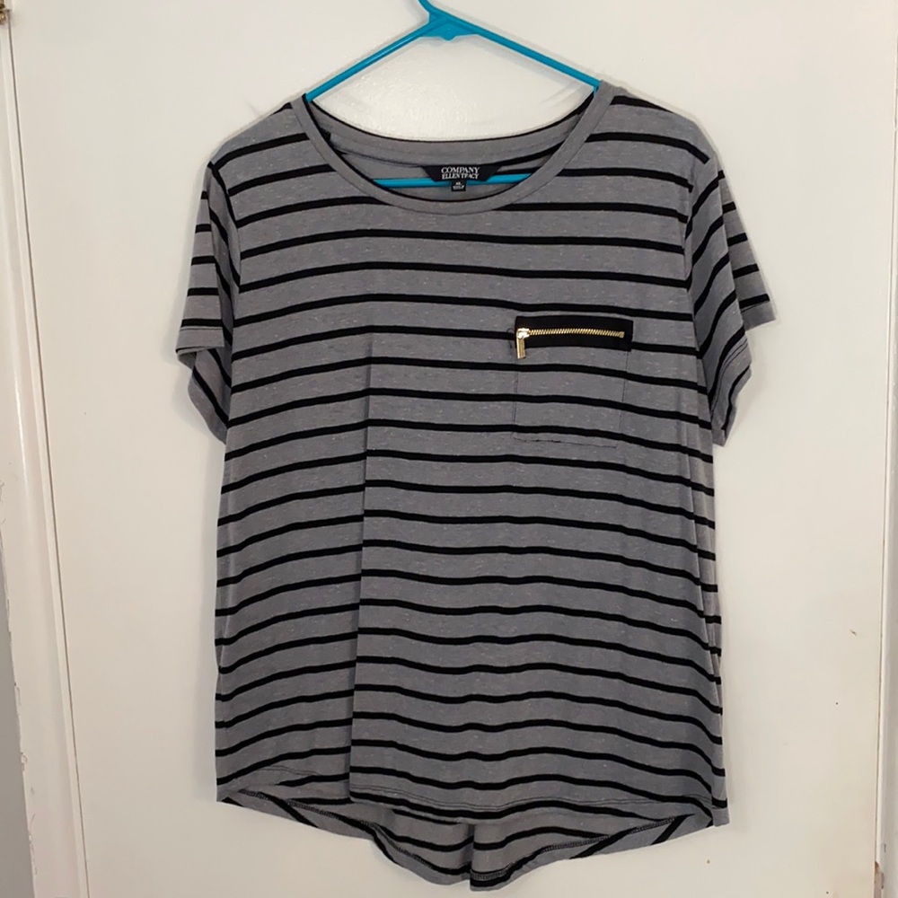 Company Ellen Tracy Shirt with zipper pocket